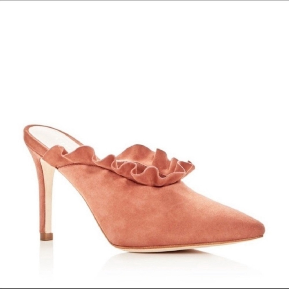 Loeffler Randall Langley Heels in Dusty Rose
